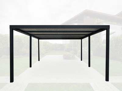 Wiata garażowa Carport 4x6m CP-2 Zadaszenie | Pergola ogrodowa | Producent