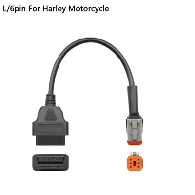 Motorbike adapter adapter motocyklowy Kabel diagnostyczny dla Harley 4pin 6