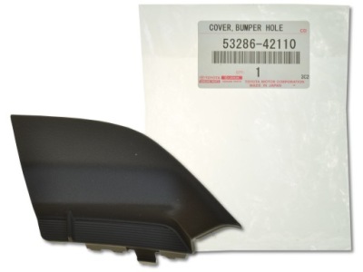 Заглушка бампера перед левая 53286-42110 оригинальный номер toyota фото №1