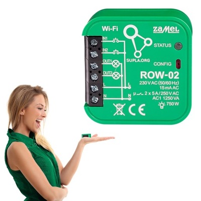 Moduł Wi-Fi do sterowania SUPLA ROW-02 inteligentny dom smart home