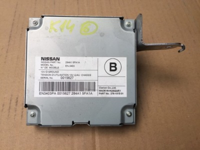 Micra k14 блок управления модуль бортовой компьютер фото №1