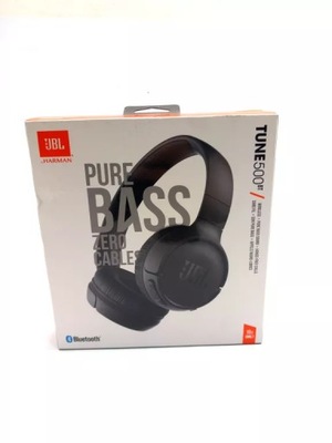 SŁUCHAWKI NAUSZNE JBL TUNE 500BT CZARNY