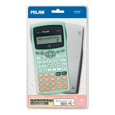 Kalkulator naukowy 240 funkcji SILVER Milan