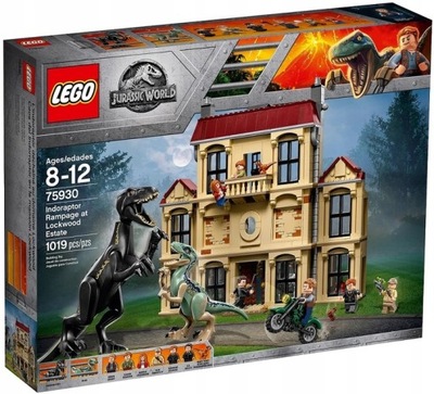 LEGO JURASSIC WORLD 75930 ATAK INDORAPTORA klocki