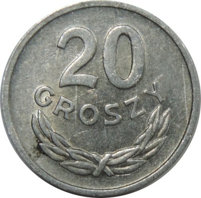 20 GROSZY 1966 - POLSKA - STAN (2+) - K1044