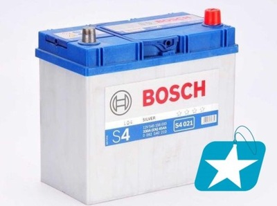 BOSCH SILVER S4 45AH 330A P+ (021) АКУМУЛЯТОР