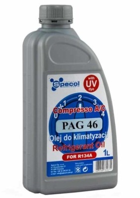 OLEJ DO KLIMY SPECOL PAG 46 Z KONTRASTEM UV 1L