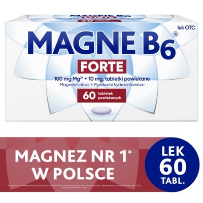 Magne B6 Forte, tabletki powlekane, 60 szt.