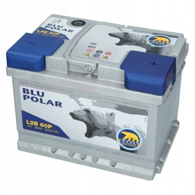 Акумулятор baren blu polar 60ah 600a фото №1