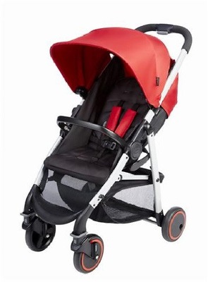 GRACO WÓZEK SPACEROWY BLOX POP RED 0-15kg