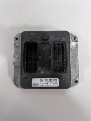 COMPUTER CONTROL UNIT ENGINE OPEL VECTRA B 1,8 16V 90569370 5WK91706  