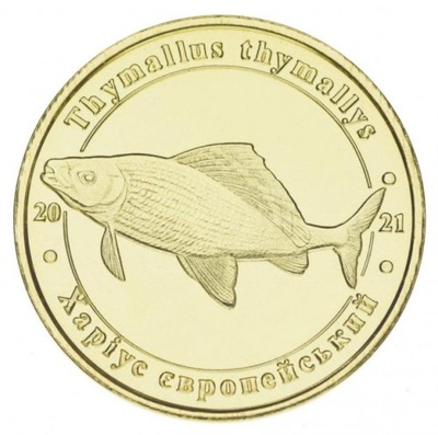Ukraina - 1 złotnik Thymallus (2021)