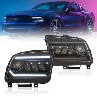 UNIDAD FAROS COMPLETO DIODO LUMINOSO LED DO FAROS PARTE DELANTERA FORD MUSTANG 2005-2009  