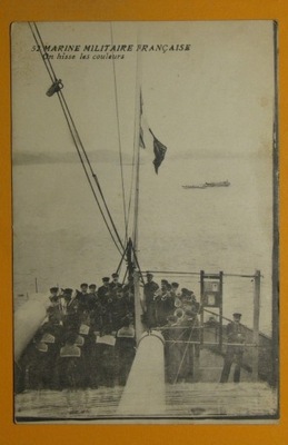 192234, Francja, podniesienie bandery