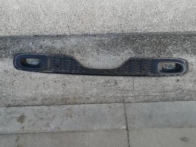 Mini cooper f55 f56 решётка накладка бампер задняя фото №1