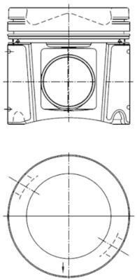 JUEGO DE REPARACIÓN PISTONES / CASQUILLOS CYLINDROWE KOLBENSCHMIDT 40448964  