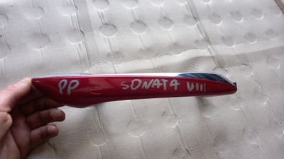 Hyundai sonata viii ручка наружная дверь правая левая перед europa хром фото №1