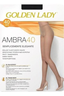 RAJSTOPY GOLDEN LADY AMBRA 40 DEN NERO 3-M