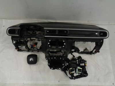 Citroen c3 iii lift приборная панель приборная панель подушка безопасности консоль ремни фото №1