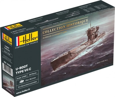 Heller 81002 U-Boot Type VII C 1:400