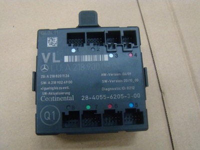 Модуль двері mercedes cls w218 a2189000801 фото №1