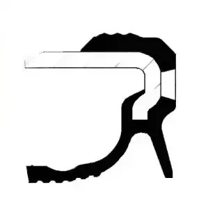 Corteco 19037092b кільце ущільнювальний вала, wał колінчастий фото №1