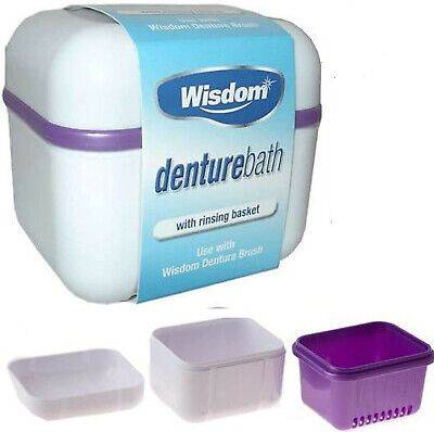 Wisdom DentureBATH Wanienka Na Protezy Ociekacz