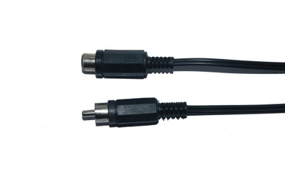 Kabel głośnikowy RCA wtyk/gniazdo 0,5mm dł. 1m