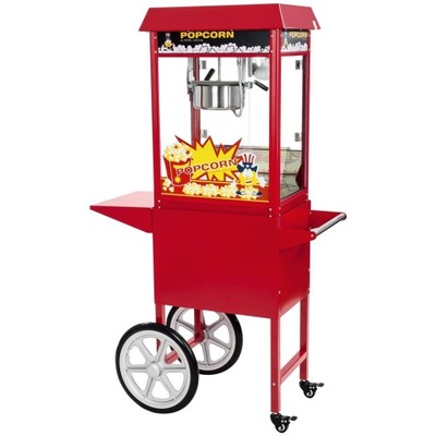 Maszyna do popcornu +wózek ROYAL CATERING RCPW-16E