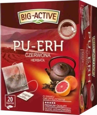 BIG ACTIVE Czerwona Grapefruit 20x1,8g