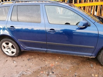 Двері передні праве перед skoda octavia 2 ii lf5q фото №1