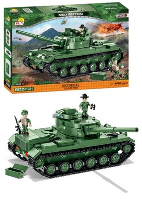 COBI M60 Patton Wojna w wietnamie 2233 KLOCKI