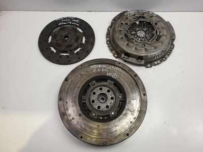 Mitsubishi l200 2.4 did колесо двухмассовый сцепление фото №1