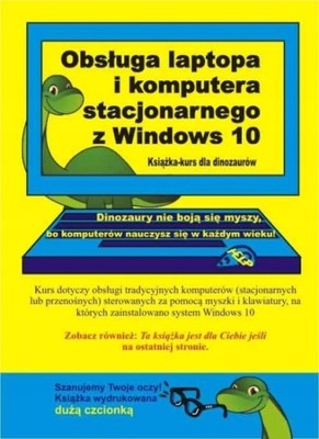 Obsługa komputera laptopa także z Windows 8 i