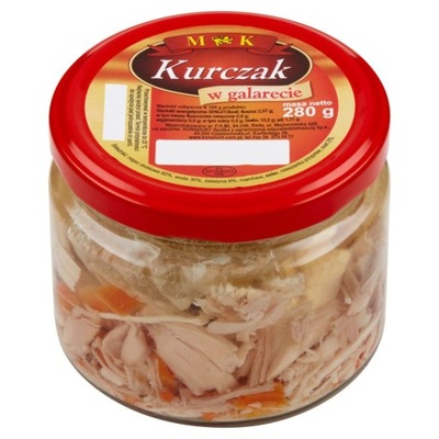 KURCZAK w galarecie 280g