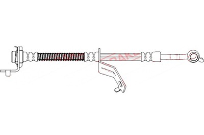 QUICK BRAKE CABLE DE FRENADO ELÁSTICO PARTE DELANTERA L KIA VENGA 1.4-1.6D  