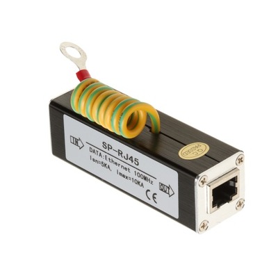 RJ Ethernet Surge Protector do ochrony przed wyładowaniami atmosferycznymi