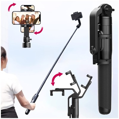 Statyw Monopod i Kijek Selfie z pilotem BT ULANZI SK-3 do iPhone