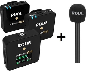 RODE Wireless GO II + Uchwyt Interview Go