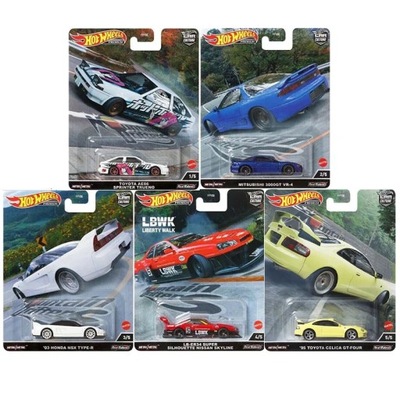 5PCS2022 Premium Culture Mountain Drifters Toyota Celica GT-Four Trueno Lib