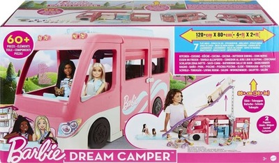 BARBIE KAMPER MARZEŃ AUTO DREAM CAMPER HCD46