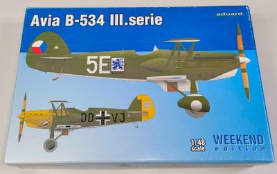 Avia B-534 III serie Weekend Edition Eduard 8478 1/48