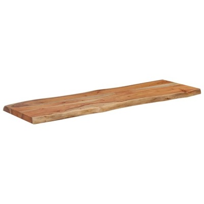 Blat do stołu, 110x40x2,5cm, drewno akacjowe, naturalna krawędź