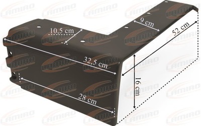 Mercedes atego крыло подкрылок левая фото №1