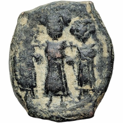 AK161. Bizancjum, Herakliusz, Follis (610-641)