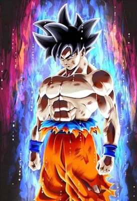 5D Diament Malowanie Mozajiki Dragon Ball Son Goku