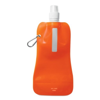 Bidon butelka składana na wodę orange