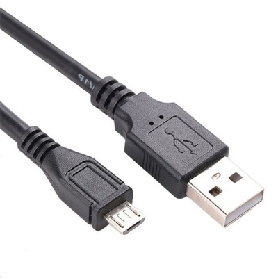 Kabel USB-micro USB 1.8m czarny