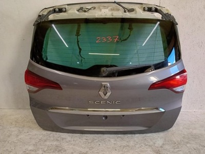 Кришка багажника задня кришка багажника renault scenic iv 4 камера 16-22 фото №1