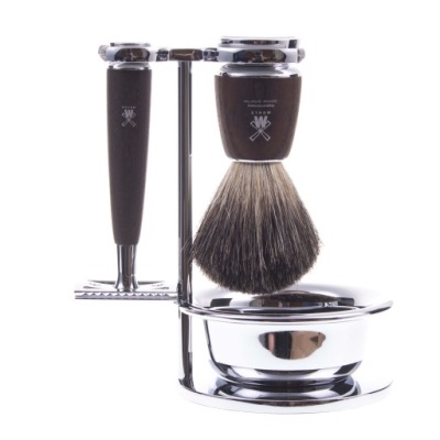 Muhle Zestaw RYTMO Pędzel Maszynka Jesion